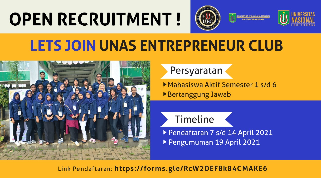 Read more about the article Open Recruitmen Anggota UEC tahun 2021 – 2022